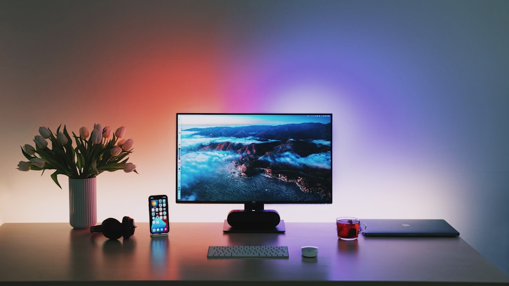 PC-Gaming-Setup als Symbolbild für ein optimiertes CachyOS-Gaming-System