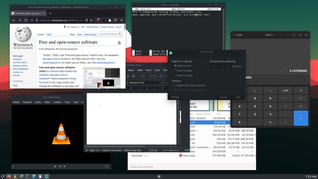 EndeavourOS mit KDE Plasma als Desktop – schlanke Arch-Variante mit grafischem Installer