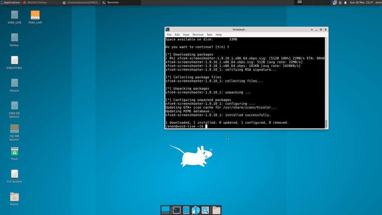 Linux-Terminal mit Docker-Compose-Befehlen für die Immich-Installation