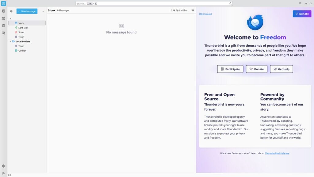 Mozilla Thunderbird unter Linux als Frontend für GPG-verschlüsselte E-Mails